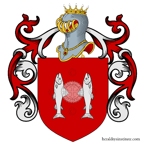 Coat of arms of family Zanto