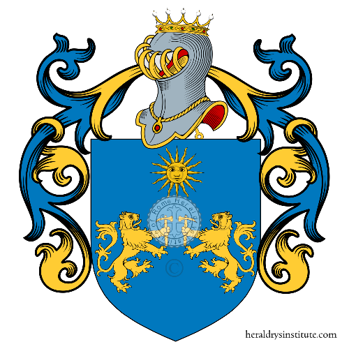 Coat of arms of family Garzo