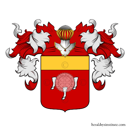 Coat of arms of family Giugnicolo