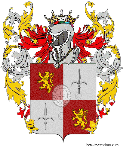 Coat of arms of family Vescoville