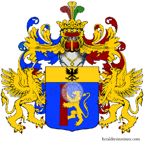 Coat of arms of family Capomazza