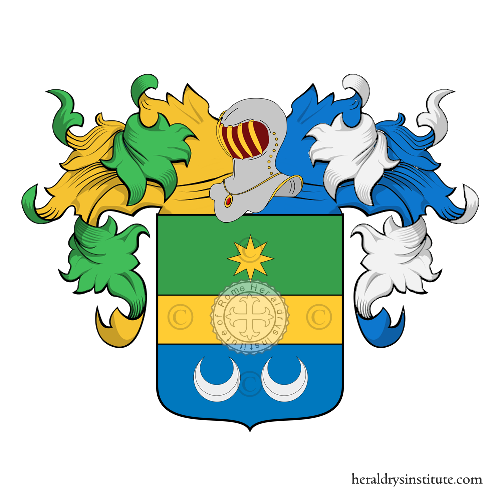Coat of arms of family Zerfetti