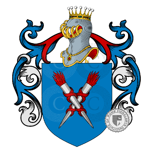 Coat of arms of family Iacomo