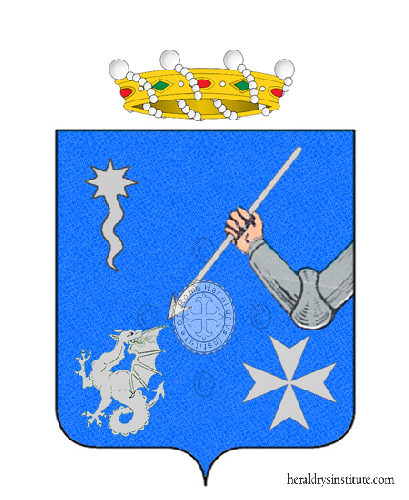 Coat of arms of family Casile