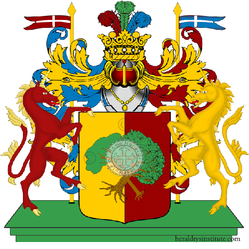 Coat of arms of family Cambioli