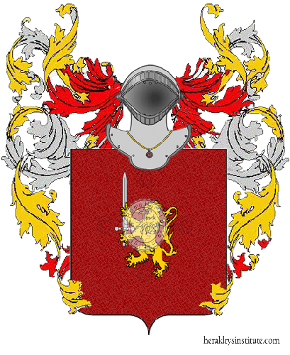 Coat of arms of family Monformoso