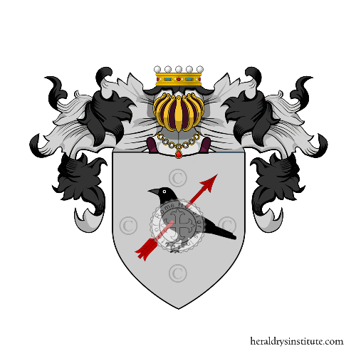 Escudo de la familia Paparella