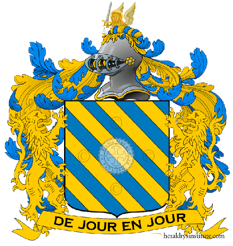 Coat of arms of family Delle Coste