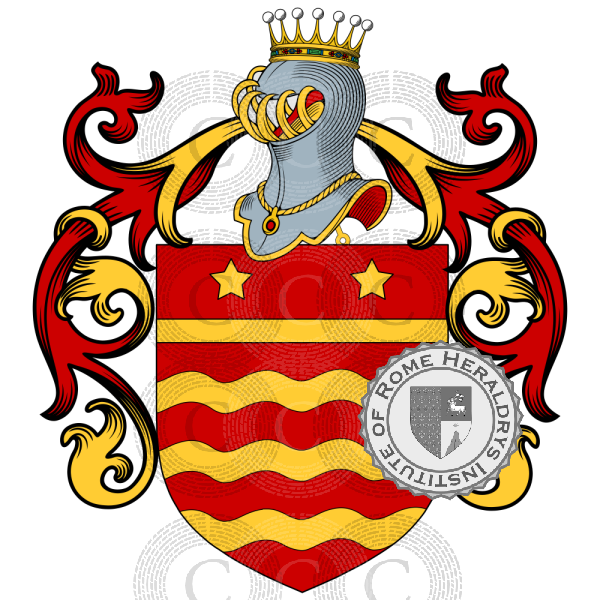 Coat of arms of family Barrone