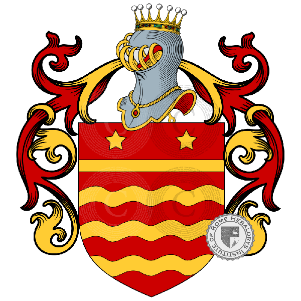Coat of arms of family Ebarone