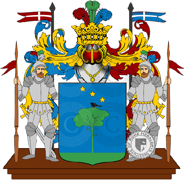 Coat of arms of family Miletti