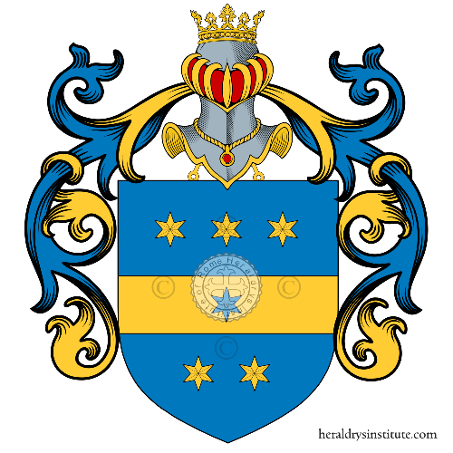 Coat of arms of family Lidiana