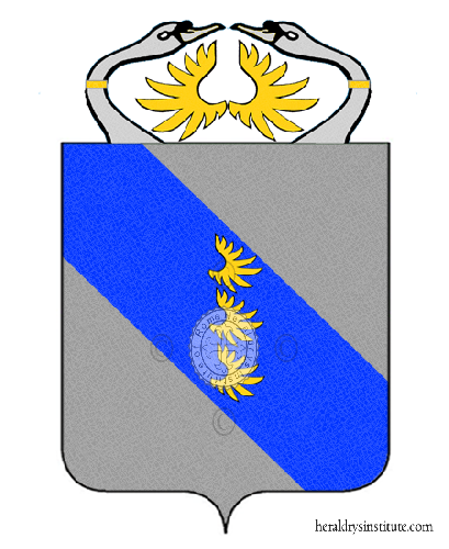 Coat of arms of family Da Carro