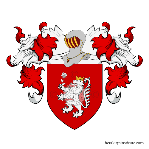 Coat of arms of family Melegaro