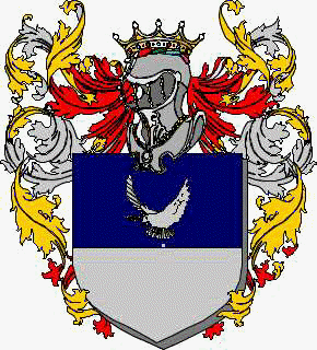 Coat of arms of family Carciero