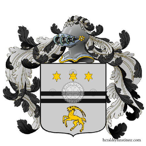 Coat of arms of family Piccinetti
