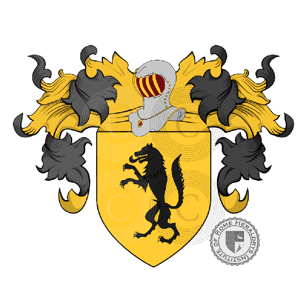Coat of arms of family Iobetti