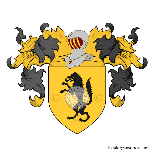 Coat of arms of family Zobetti