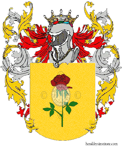 Escudo de la familia Rubiola