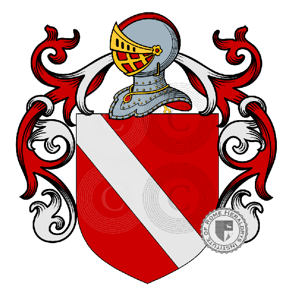 Coat of arms of family Saccoccini