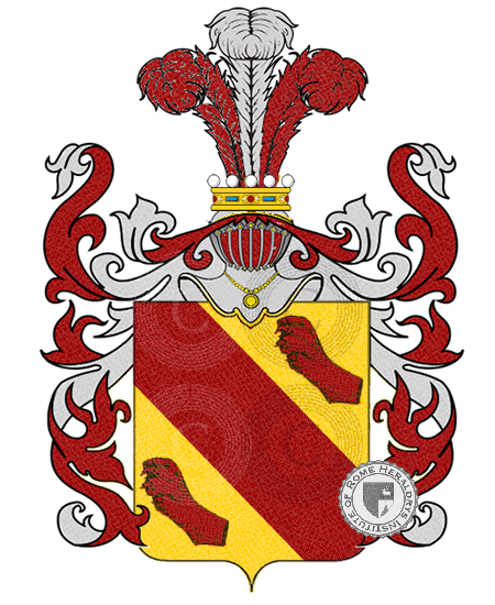 Coat of arms of family Illica Magrini