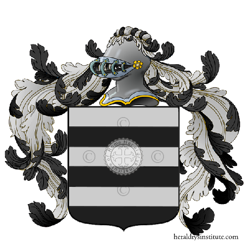 Coat of arms of family Patrizietti