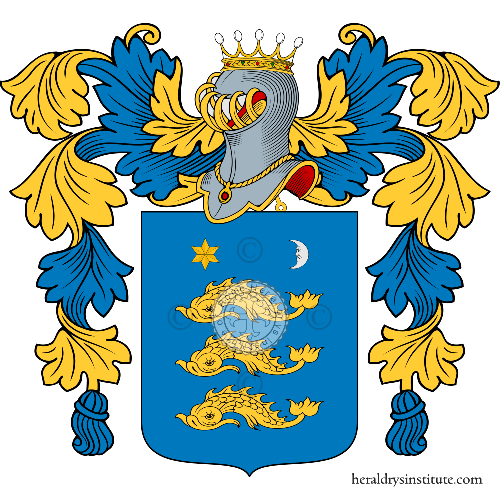 Coat of arms of family Trande