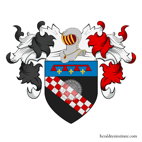 Coat of arms of family Piacentino