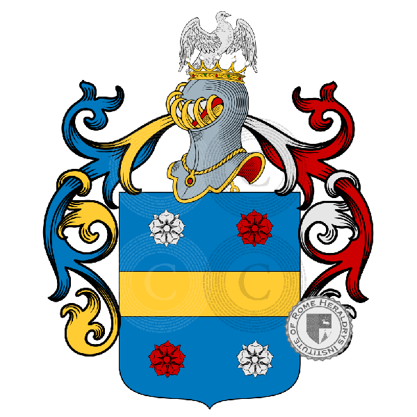 Coat of arms of family Polombo
