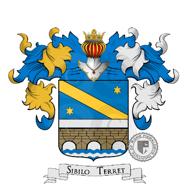Coat of arms of family Astefano