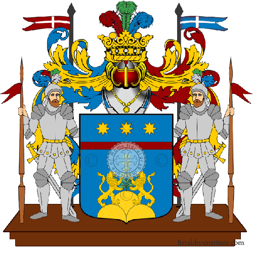 Coat of arms of family Montanara