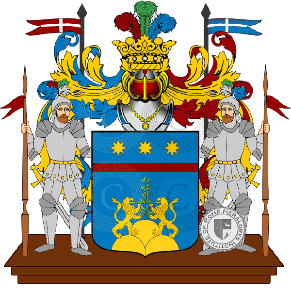 Coat of arms of family Montanaro