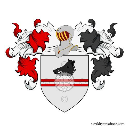 Coat of arms of family Zalmieri