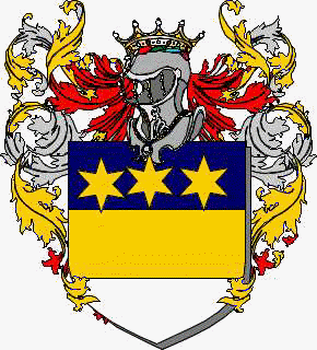 Coat of arms of family Pietriccioli