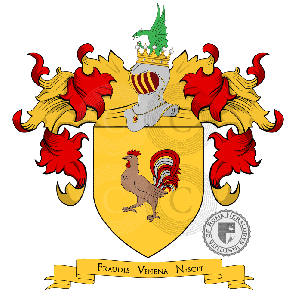 Coat of arms of family Sgallo