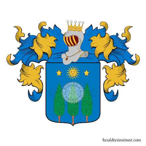 Coat of arms of family Bambelli