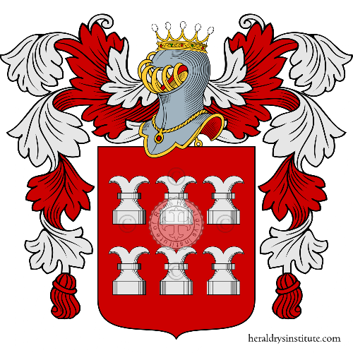 Escudo de la familia Rocchitelli