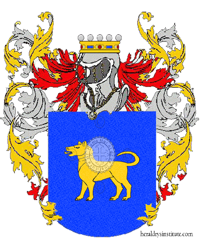 Coat of arms of family Saragò