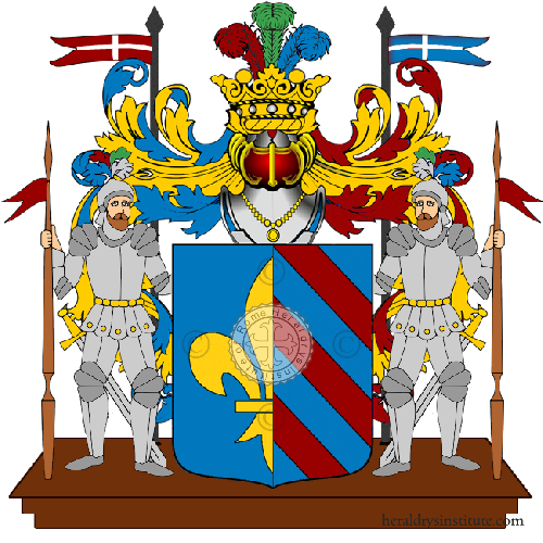 Coat of arms of family Nozza