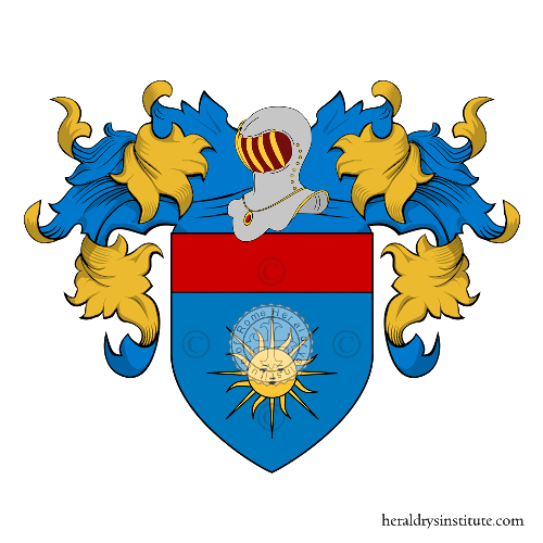 Coat of arms of family Scomparin