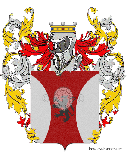 Coat of arms of family Frattani