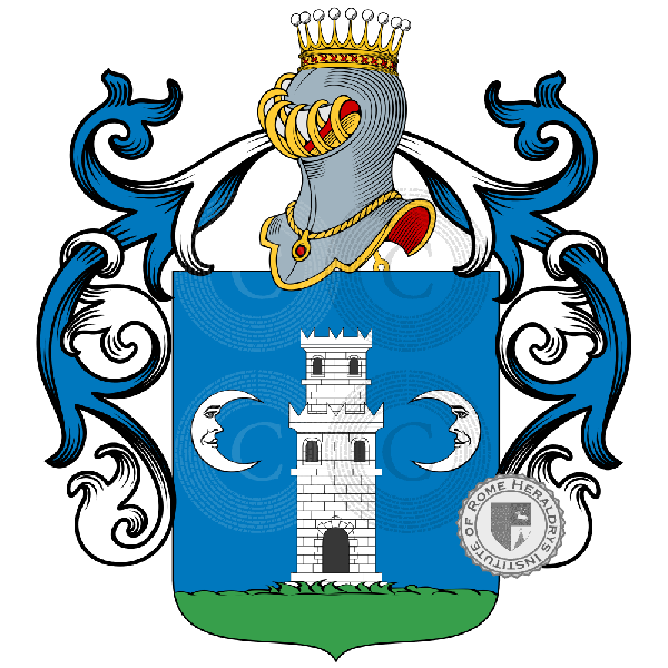 Coat of arms of family Zanche