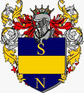Coat of arms of family Castelbarco Albani Visconti Simonetta