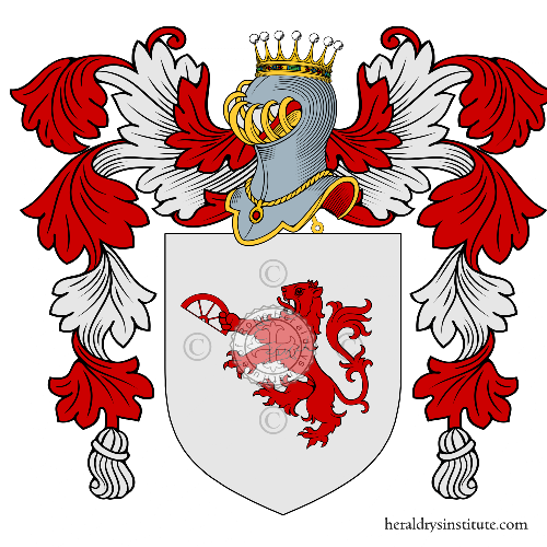 Coat of arms of family Leonfanti
