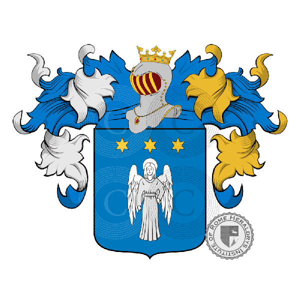 Coat of arms of family Angelino