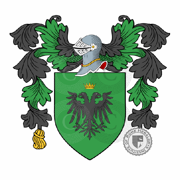 Coat of arms of family Tripodo