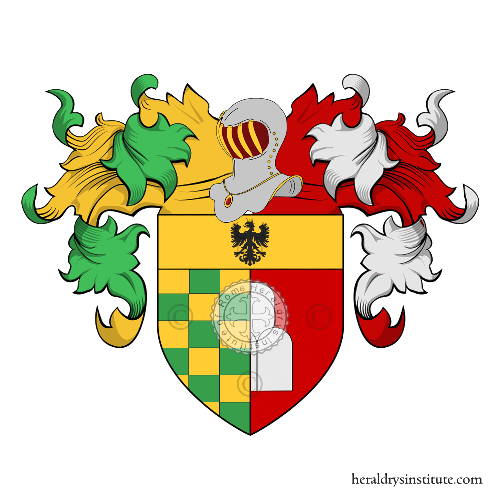 Coat of arms of family Di Santi