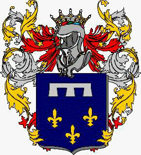 Coat of arms of family Pigafetta