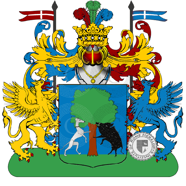 Coat of arms of family Sannacchiaro