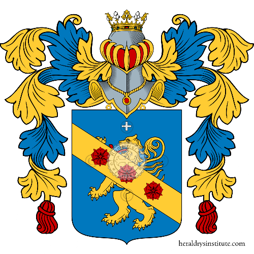 Coat of arms of family Sanluca